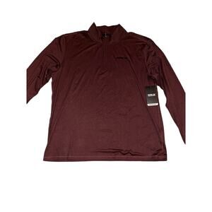 Skechers SKX Sketch-Air Maroon Athletic Running 1/4 Zip Up Jacket‎ Men’s 2XL NWT